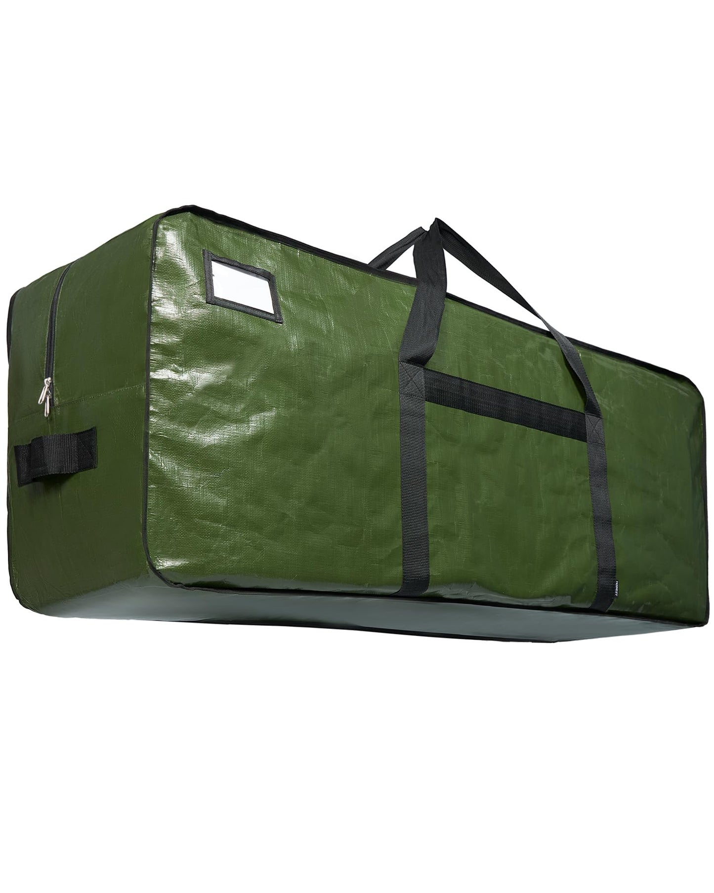 HOMEST Christmas Tree Storage Bag, Fits for 4.5-7ft Xmas Artificials, Zippered Bag with Reinforced Carrying Handles, Green (Bag Only）