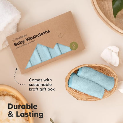 6-Pack Baby Washcloths