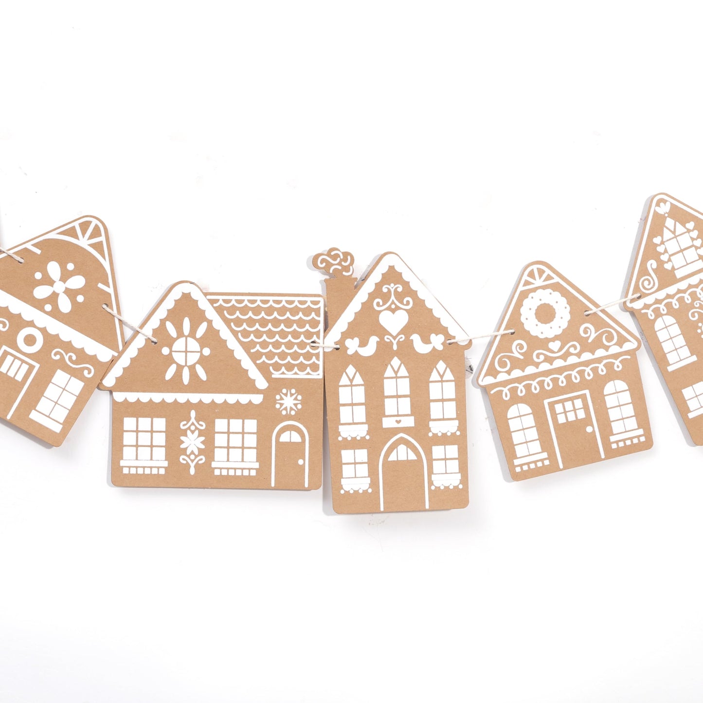 Christmas Decorations,Christmas Gingerbread House Hanging Banner