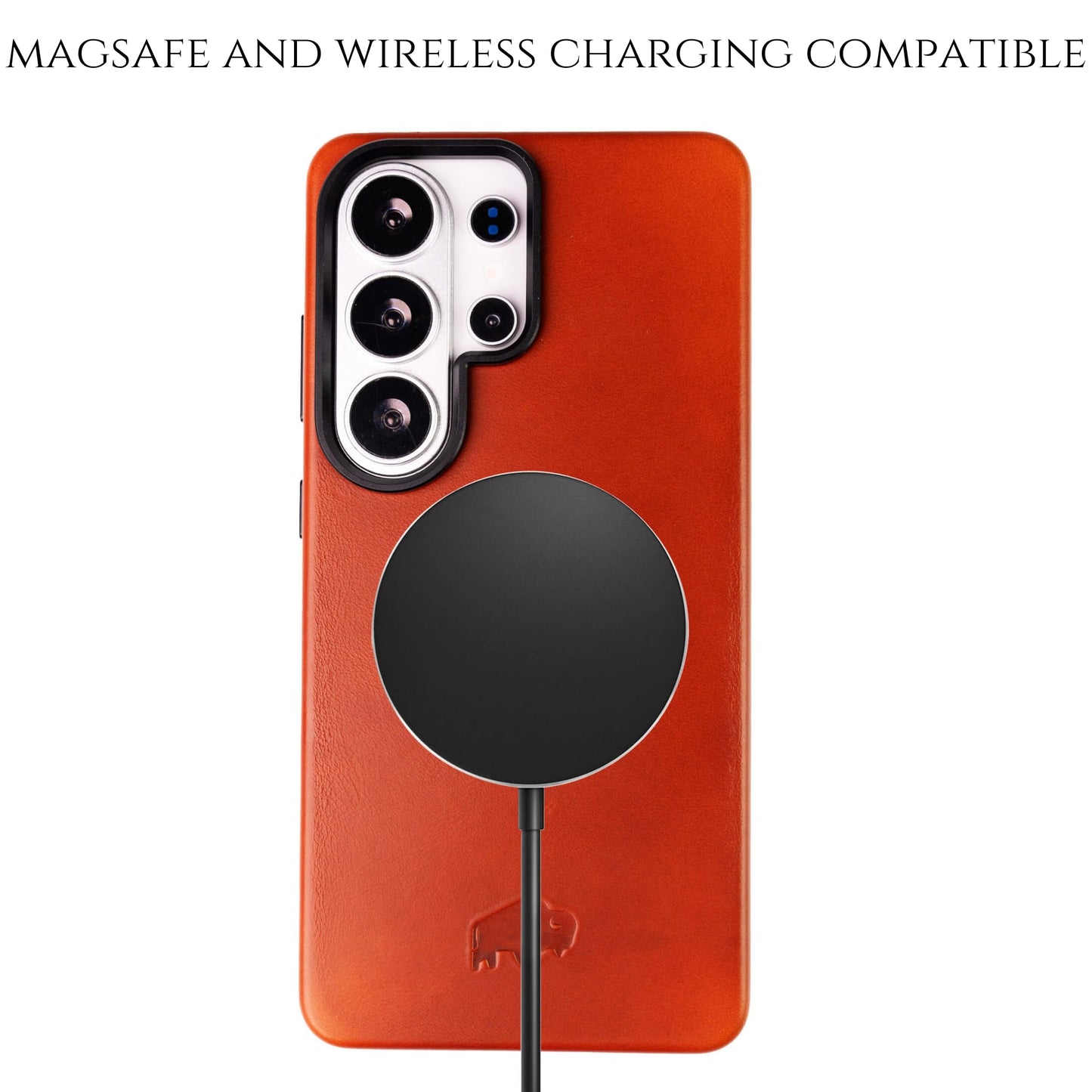 BLACKBROOK for Samsung S26 Ultra Wallet Case, Full Grain Leather, Carter Detachable 2-in-1 Set, Designed for MagSafe and Wireless Charging, RFID 4 Card Slots, Premium Gift Box