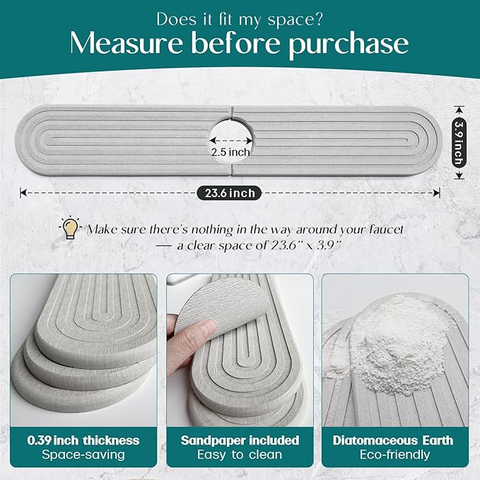 Kitchen Faucet Mat
