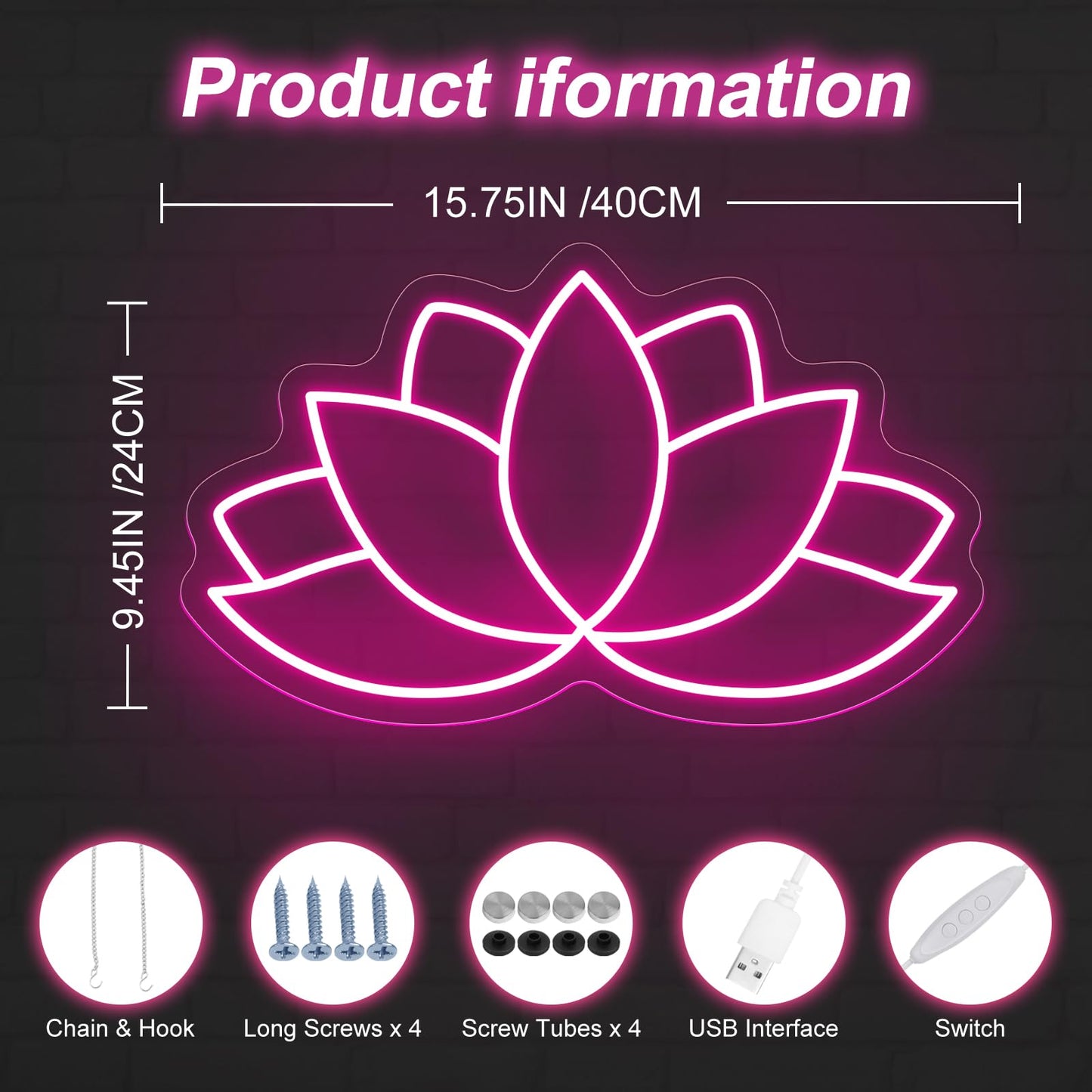 Lotus neon sign, Lotus led sign, Yoga Led Sign, Meditation Led Light, Exercise Room Wall Decor, Buddha Lotus, Pilates Studio Art Meditation Room Wall Art Yoga Lover Gift, Psychic Chakras Healing Exercise