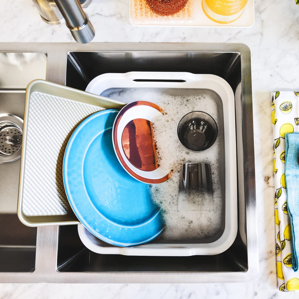 madesmart Collapsible Drying Dish Rack | SINKWARE Collection | Easy Storage | BPA-Free