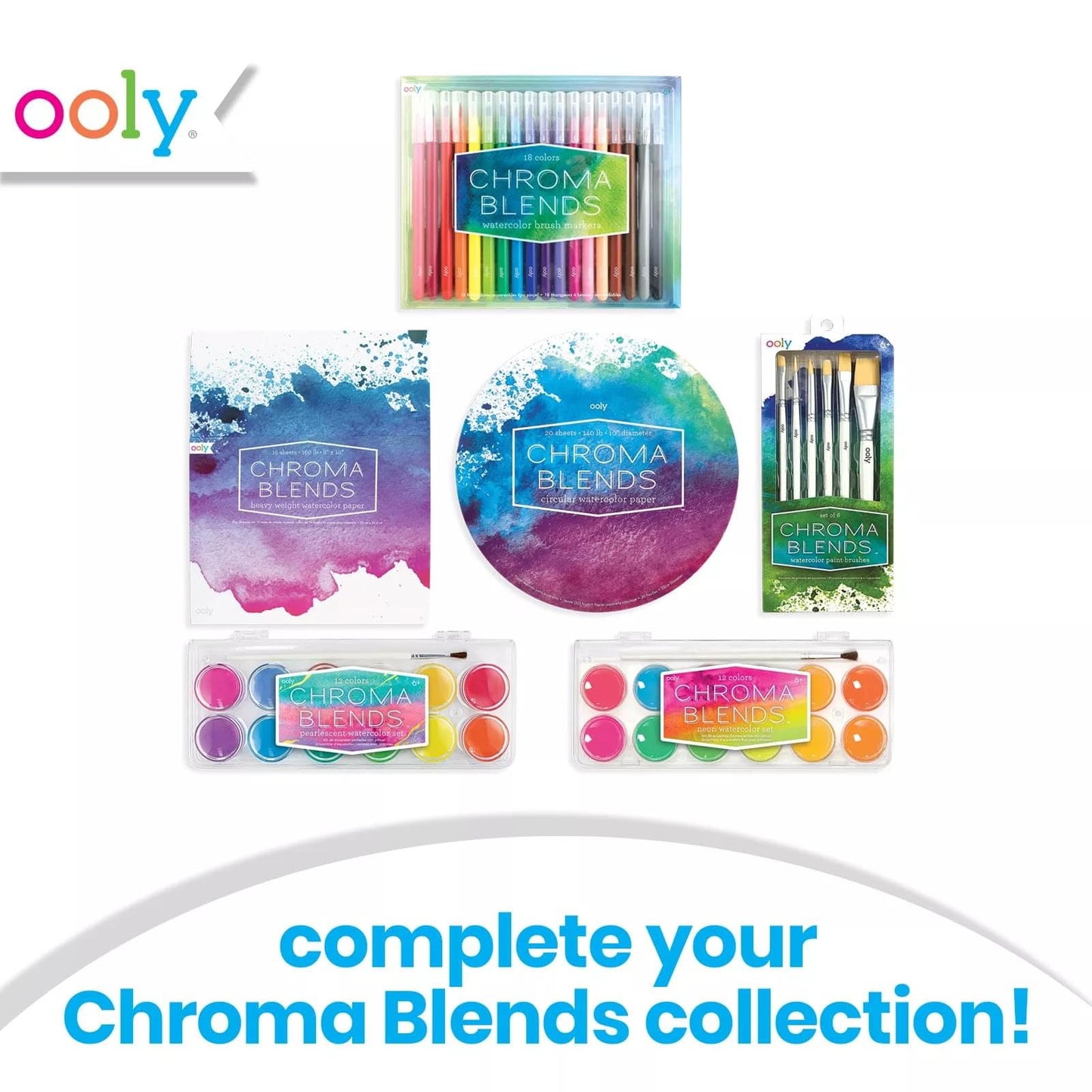 Chroma Blends Watercolor Pad (8 X 10)