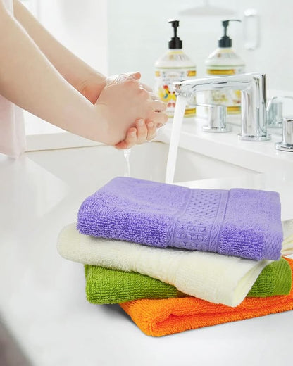 Cleanbear Cotton Wash Cloths Soft Washcloths