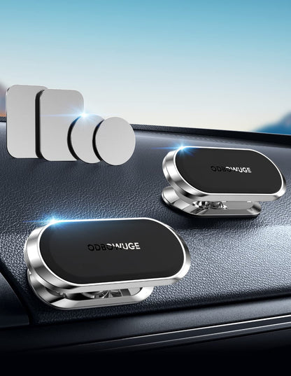 Magnetic Phone Holder for Car[2 Pack],Phone Holders for Your car [Upgrade Magnet] -360 Rotation,Car Magnet Phone Mount Compatible with All Cell Phone