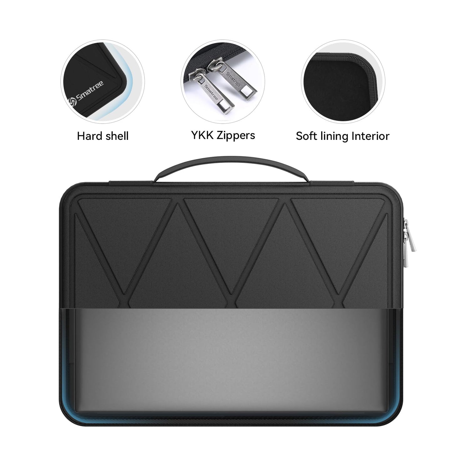 Smatree Hard EVA Protective Sleeve Case Compatible for 16 inch Samsung Galaxy Book5/4/3 Pro, for Samsung Galaxy Book5/4/3 Pro 360, for SamsungGalaxy Book4 Edge/Book4 Ultra/Book3 Ultra Laptop (X8283)