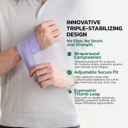 Adjustable Wrist Brace for Pain Relief, Carpal Tunnel & Tendonitis Support – Ergonomic Compression, Breathable & Anti-Slip Design, Fits Left & Right Hand, Ideal for Sports, Gaming & Office Use Green