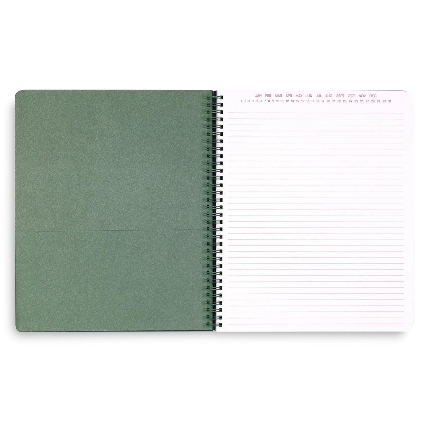 Steel Mill & Co Large Spiral Notebook College Ruled for Journaling/School/Work, 11" x 9.5" with Durable Hardcover and 160 Lined Pages, Wanderlust