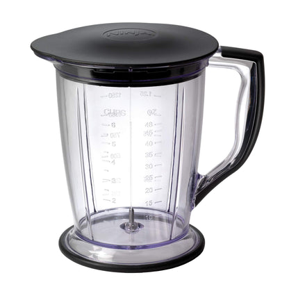 Ninja QB900B Master Prep Food Processor Blender with 48 oz Pitcher & 16 oz Chopping Bowl, Perfect for Frozen Blending & Chopping, 400 Watts, Dishwasher Safe, Countertop, Grey