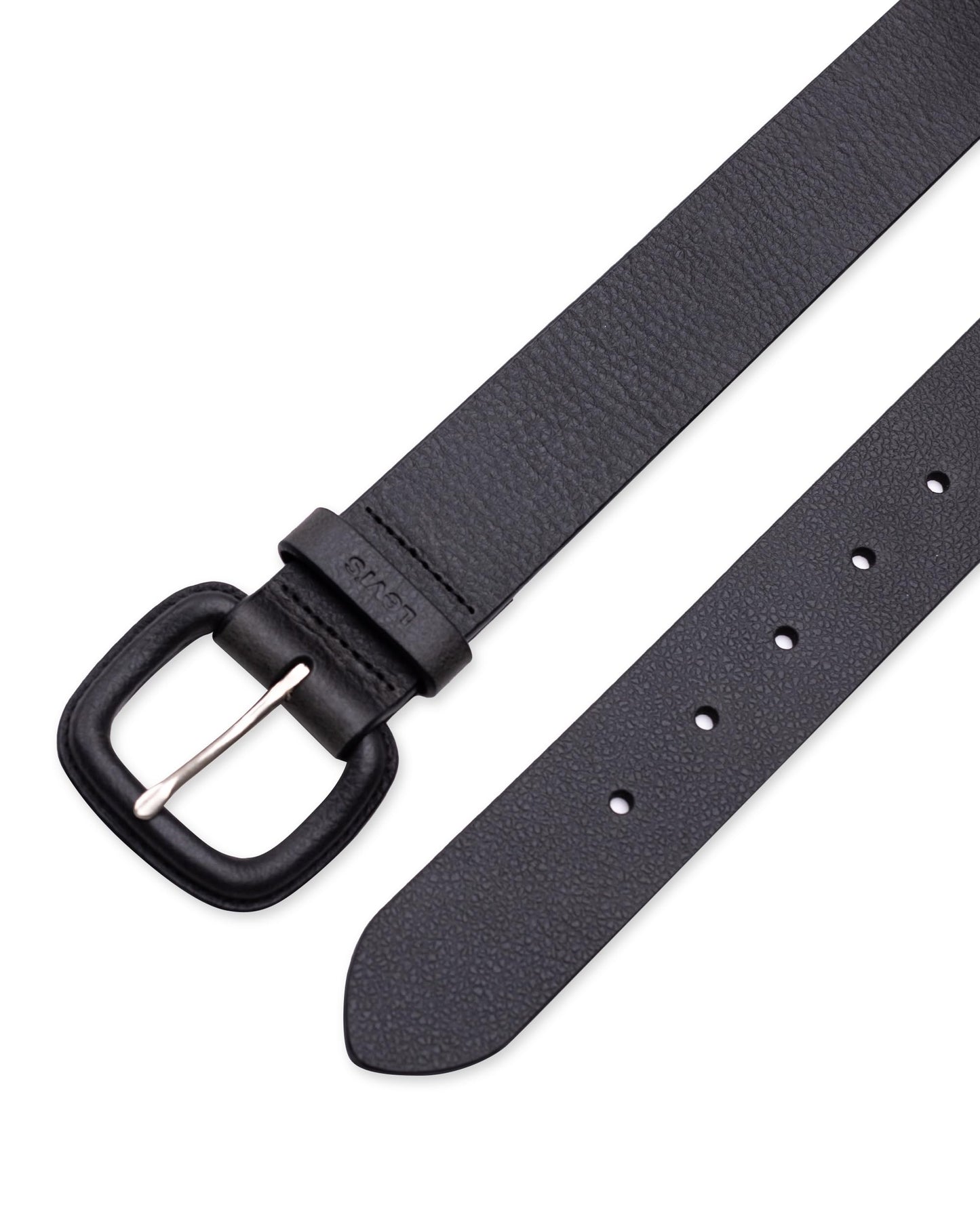 1.5" WRAPPED BUCKLE W/LOGO LOOP LEATHER
