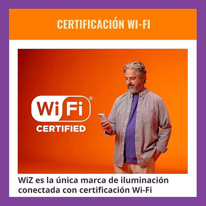 WiZ Connected 60W ST19 Tunable White Filament LED Smart Light Bulbs - Connects to Your Wi-Fi - E26 Smart Bulb - Control with Voice or App + Activate with Motion - Matter Compatible - 1 Pack