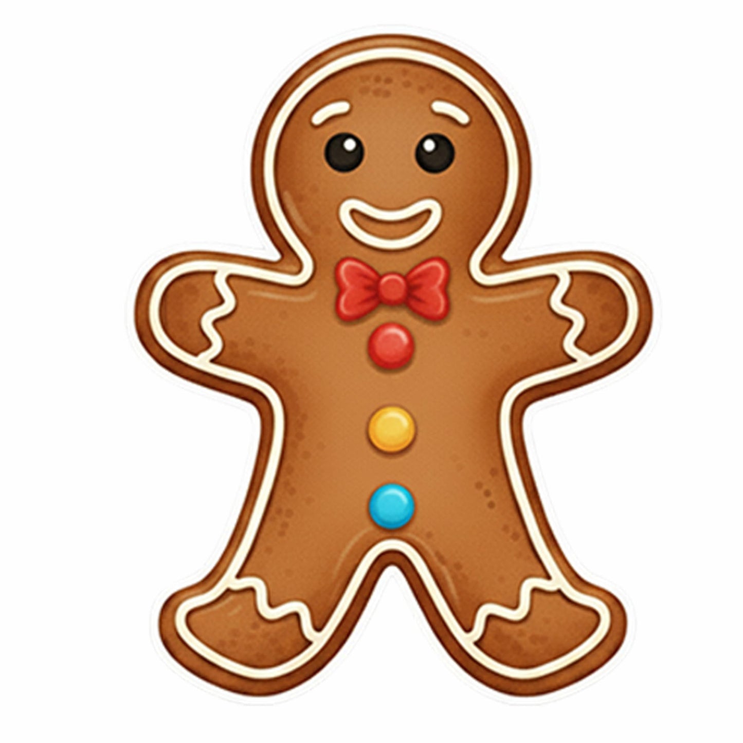 Christmas Gingerbread Man Ginger Bread Classic Yard Sign for Home Decor and Lawn Decoration With Stakes, Green Merry Christmas Sign Tree Cookie (Red)