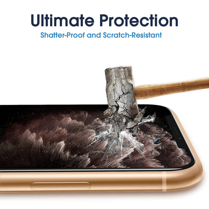 amFilm Easiest Installation OneTouch for iPhone 14 Pro [6.1 Inch] Screen Protector Tempered Glass, Auto-Alignment Tech, Bubble Free and Full Coverage Case Friendly, Anti-Scratch 2 Pack