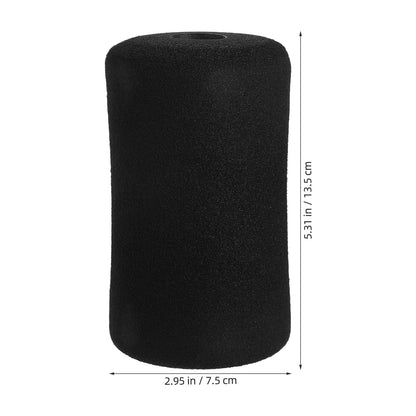 Mipcase 4Pcs Foam Roller Replacement Covers for Gym Exercise Equipment Pads Cushion Support Sleeves for Ab Training Leg Extension Home Workout