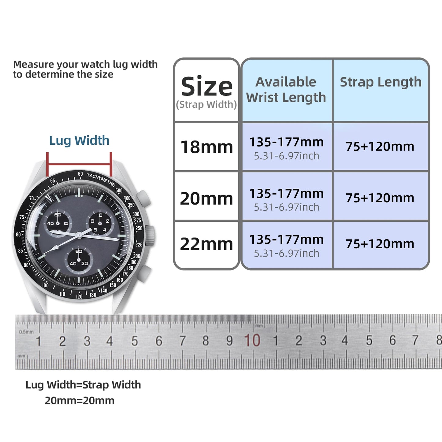 JUNGHELE Suede Leather watch bands for men and women, Quick Release leather watch strap with Silver Buckle watch leather strap, Blue 22mm watch band WBG0206