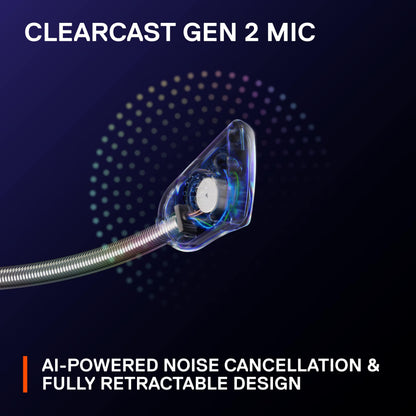 SteelSeries Arctis Nova 7 Wireless Multi-Platform Gaming Headset — Neodymium Magnetic Drivers — 2.4GHz + Mixable Bluetooth — 38Hr USB-C Battery — ClearCast Gen2 AI Mic — PC, PS5, Switch, VR, Mobile