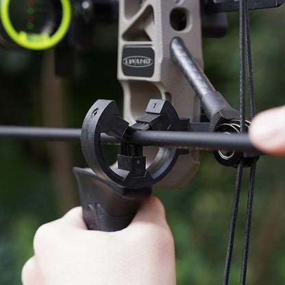 Archery Arrow Rest - Capture Brush Whisker Biscuit for Compound & Recurve Bows | Ideal for Hunting & Target Shooting