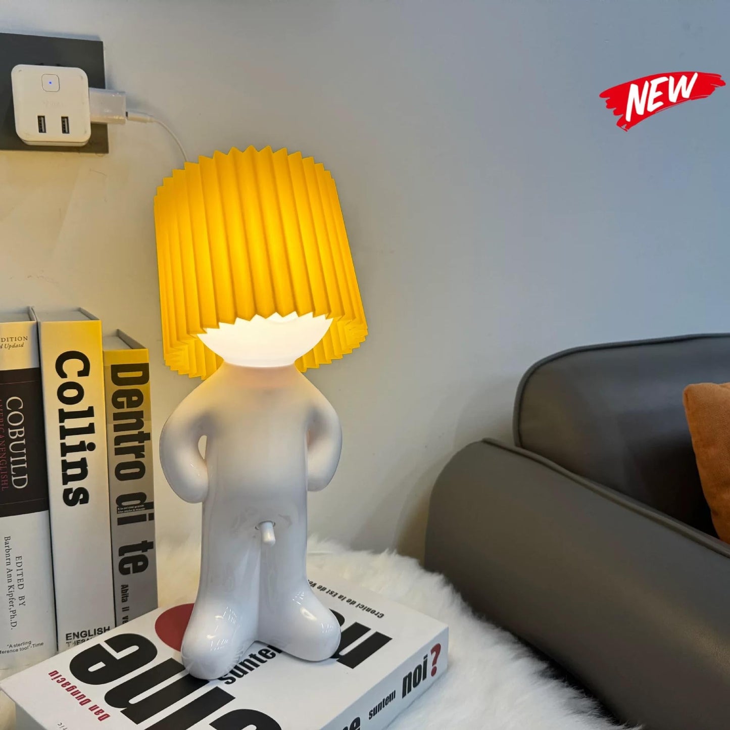 Bedside Night Light, shy man lamp， Birthday Christmas G-ifts for Boyfriend Girlfriend, Funny Anniversary Gag Gifts, Husband Wife G-ifts, White Elephant Gifts for Adults,White Elephant Gifts for Adults