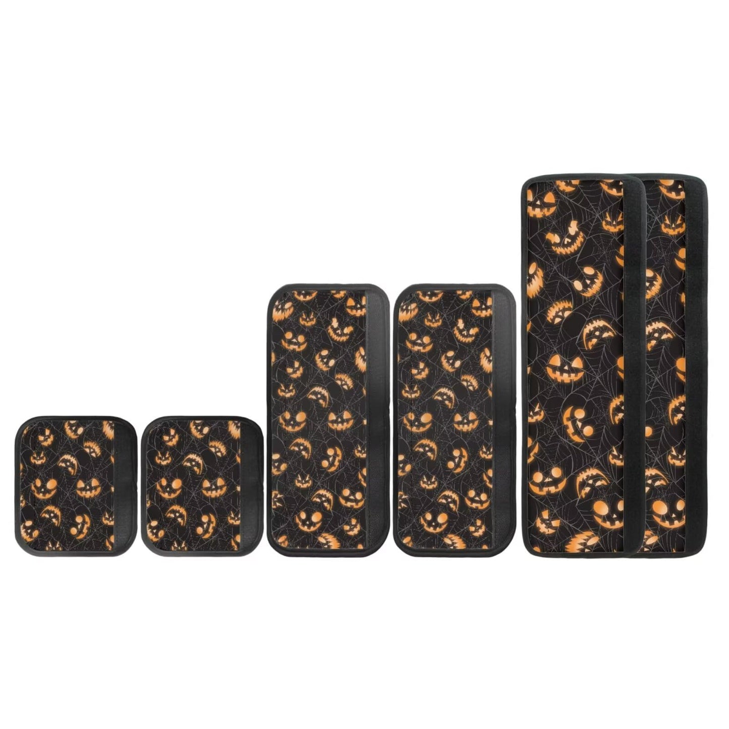 Yatixapu Halloween Refrigerator Door Handle Covers Set of 6, Appliance Handle Covers Fits Kitchen Refrigerator Microwave Oven Or Dishwasher, Protect Antiskid Washable Decor Cloth