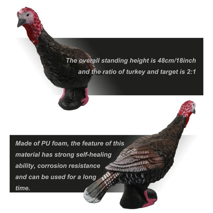 3D Turkey Archery Targets Animal Shooter for Practice Target Shooting