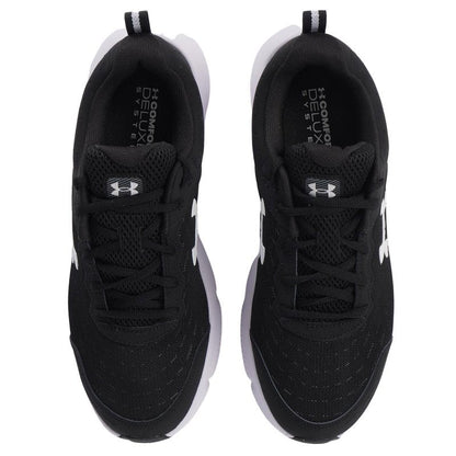 Under Armour Men's Charged Assert 10, (001) Black/Black/White, 16.5, US