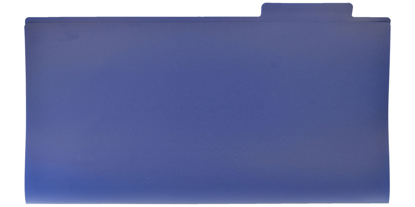 11x17 File Folders Set. 9 Pack, Extra-Large Polyfile for Hanging File Holders. Tabloid Size File Storage, Legal Document Organizers, Art Portfolio, Blueprints, CAD Drawings, and More
