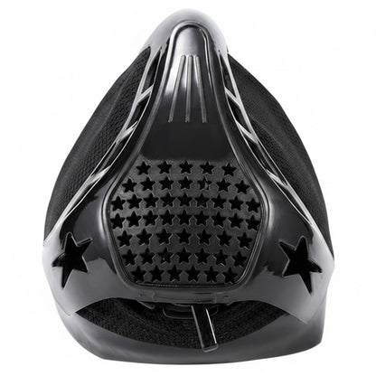 Otbushit High Altitude Training Mask, Black, Adjustable Resistance for Efficient Workouts, Boost Lung Capacity