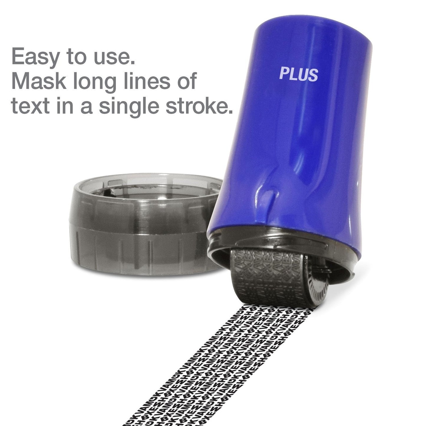 Guard Your ID Confidential Security Roller Set Advanced 2.0 for Identity Theft Protection Redacting (Regular 3-Pack, Blue)