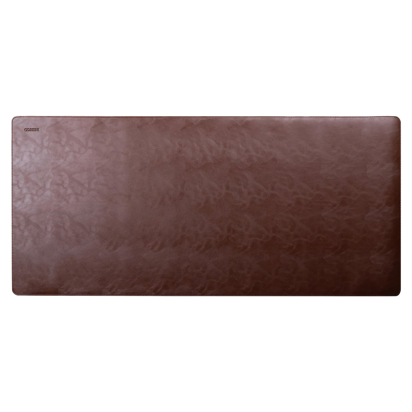Cossini XL Desk Pad - Large Vegan Leather Desk Mat (17 x 36) - Buttery Smooth Writing, Damage Blocking, Non-Slip, Waterproof - Home Office Computer Desk Protector Blotter Laptop Keyboard Mouse Pad
