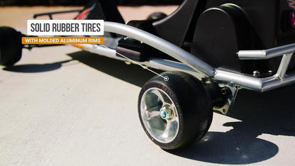 Electric Go-Kart for Ages 8+ | Razor Ground Force One - 12 MPH, 40 Min Runtime, Variable Speed Throttle