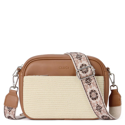 CLUCI Crossbody Bags for Women Trendy, Vegan Leather Shoulder Handbags，Purses for Women with Adjustable Wide Strap