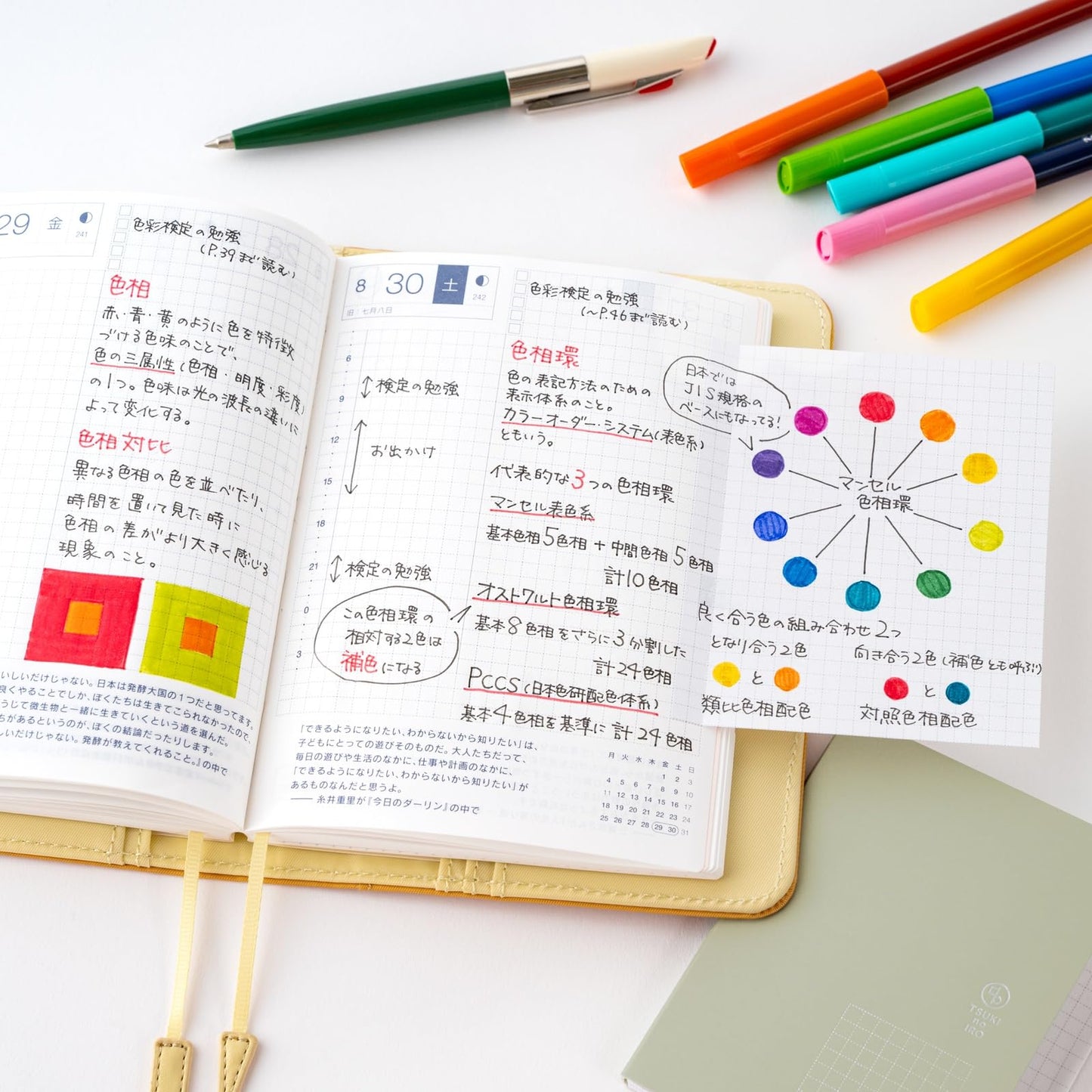 Hobonichi Techo Accessories – TSUKI no IRO: Add-on Sticky Notes