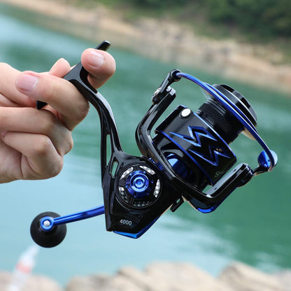 Sougayilang Spinning Reel – Ultra-Lightweight 6.2:1 High Speed, 17LB Max Drag, 12+1 Shielded Bearings, Metal Frame, Corrosion-Resistant for Freshwater and Saltwater Bass Redfish Inshore Fishing