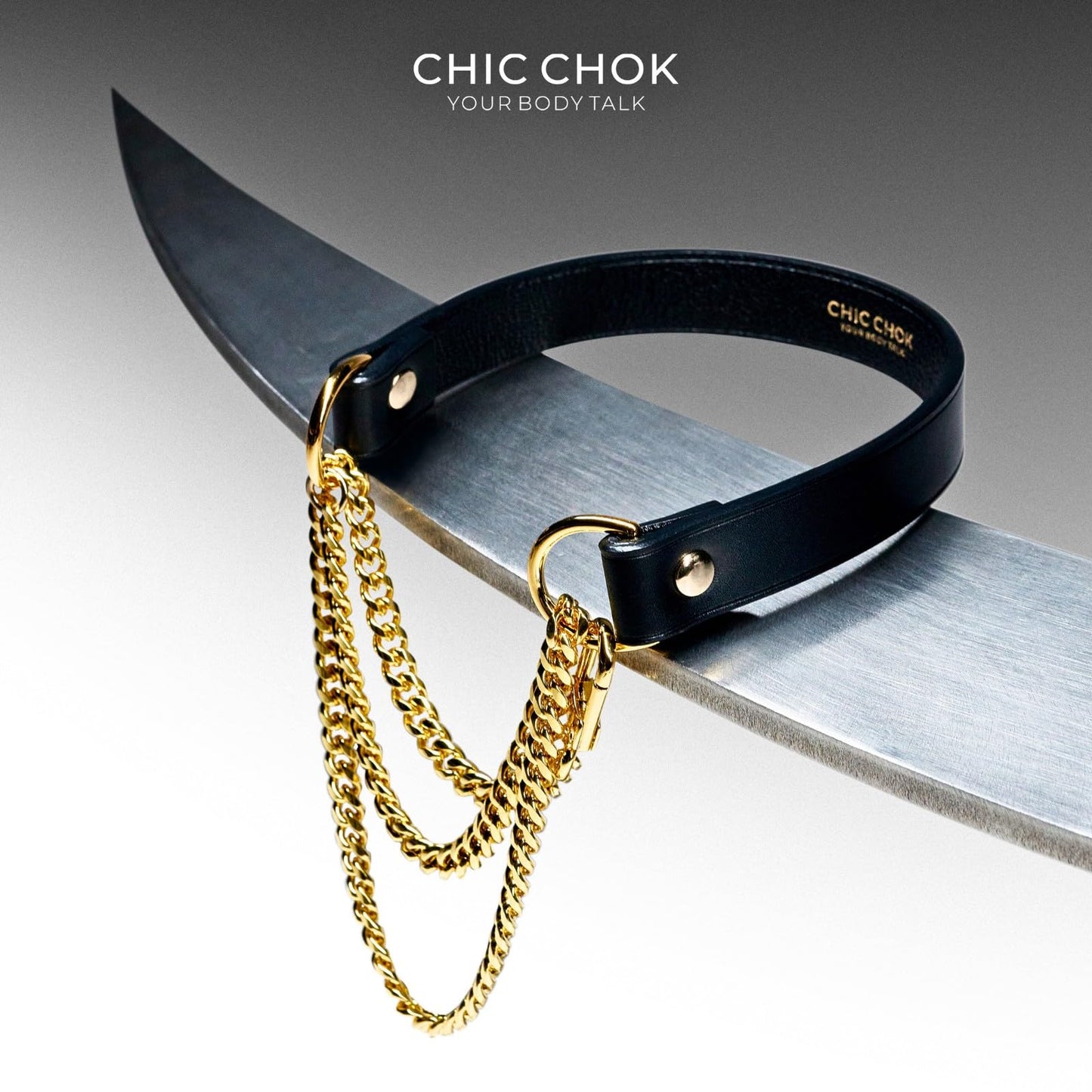 C CHIC CHOK YOUR BODY TALK CHICCHOK Breathless Pulling Fashion and Fun Choker for Women