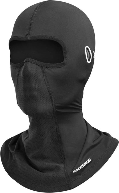 ROCKBROS Summer Balaclava Face Mask - Breathable Cooling Neck Gaiter for Motorcycle Cycling | Unisex