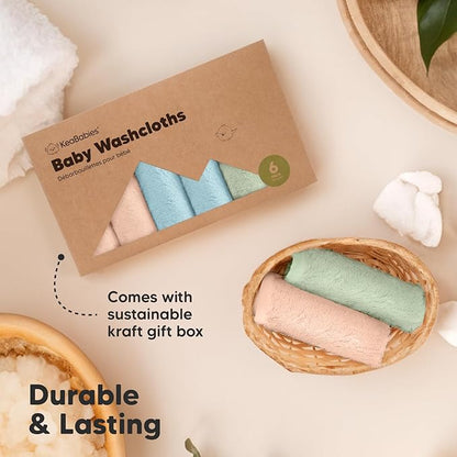 6-Pack Baby Washcloths