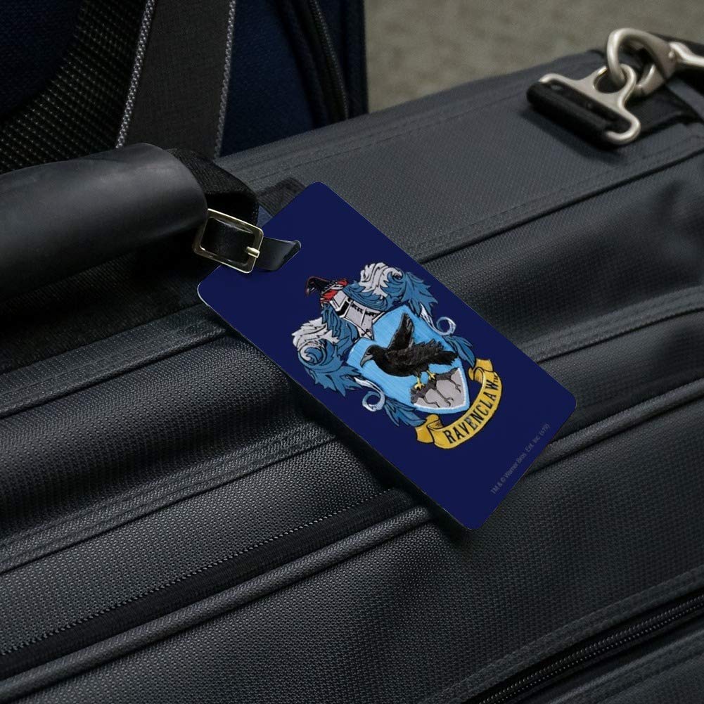Harry Potter Ravenclaw Painted Crest Luggage ID Tags Carry-On Cards - Set of 2