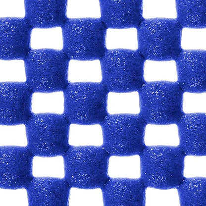 Shelf Liner Drawer Liner Non-Slip Mat Shelves Liners 12" X6.5’ Grid Pattern PVC Non-Adhesive Grip Liner Anti-Slip Mat for Kitchen Cabinets Wire Shelving Pantry Dresser Refrigerator (Blue)