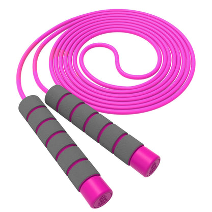 Jump Rope For Kids,Jump Rope Kids,Adjustable Soft Skipping Rope,Toddler Jump Rope With Skin-Friendly Foam Handles For Kids, Boys,Girls,Women, Men,Exercise Activity,Outdoor Fitness
