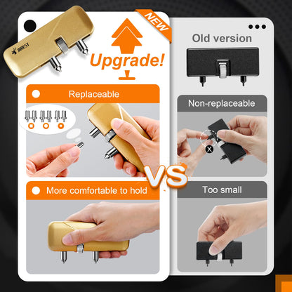 【2024 New】JOREST Watch Repair Tool Kit, Battery Replacement & Strap Adjustment, Wrench Opening Back Cover, Case Opener, Link Remover, Bracelet Resizing, Band Pin Removal, Screwdriver, Spring Bar