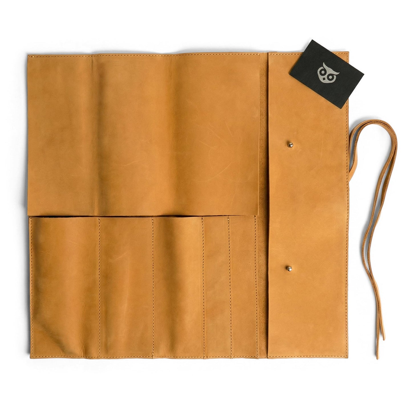 Rustic Leather Knife Roll Case, Durable Chef Knife Bag for Professional Chefs, Knife Roll Bag, Portable Carrying Case for Knives and Tools, Ideal for Culinary Travel, Knife Bags for Chefs Professional