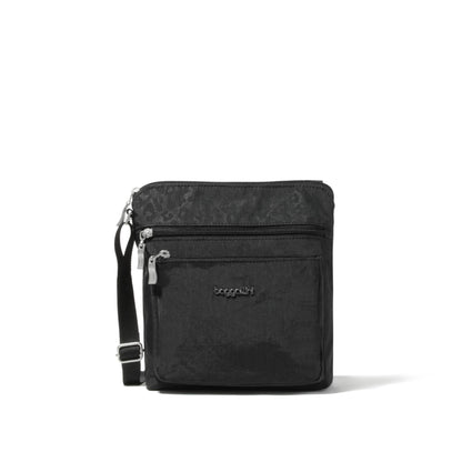 Baggallini Pocket Crossbody Bags for Women 8x8 Small Lightweight Durable Water-resistant Travel Purse W/Rfid