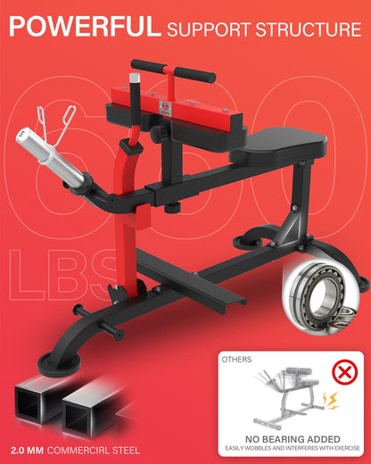 HVO Seated Calf Raise Machine: Calf Machine Home Gym Calf Workout Machine Exercise Equipment