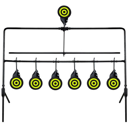 KNINE OUTDOORS 6 Targets Air Gun Pellet BB Gun Resetting Target, Rated for .22 .177 Caliber
