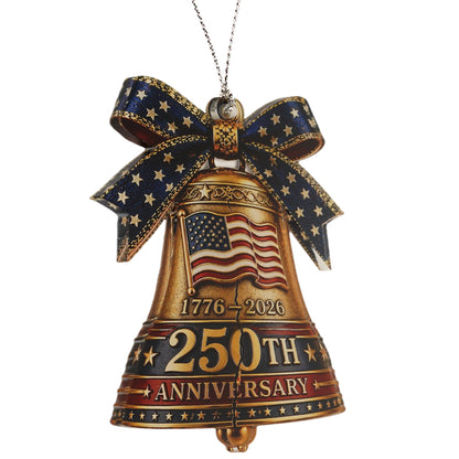 250 Anniversary USA Merchandise - Christmas Ornament 2026 - United States 250th Anniversary Decor – America 250 Years Patriotic Home Decor, Fourth of July Decorations, Independence Gift