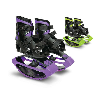 New Bounce Jumping Shoes - Kangaroo Jumping Shoes for Kids - Exercise Moon Boots - Bouncy Shoes for Ages 8-12 - Size 1-6 (32-38 EU) Purple