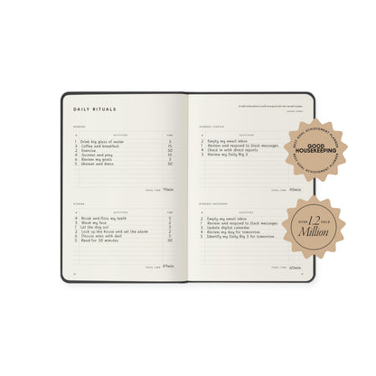 Full Focus Oatmeal Linen Planner by Michael Hyatt - The #1 Daily Planner to Set Annual Goals, Increase Focus, Eliminate Overwhelm, and Achieve Your Biggest Goals - Hardcover