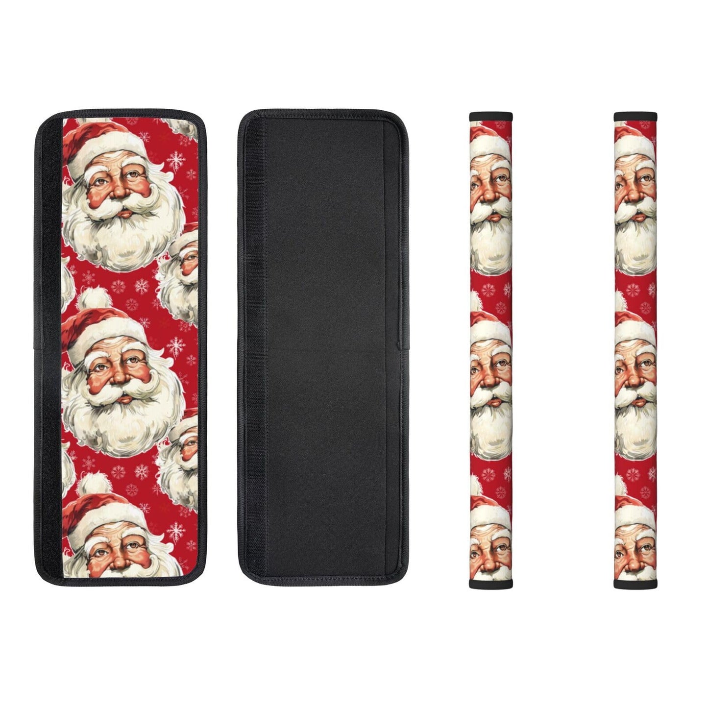 Buyidec Refrigerator Door Handle Covers Christmas Santa Claus Fridge Handle Cover Washable Dishwasher Microwave Fridge Oven Door Decor Handle Cover Keep Your Kitchen Appliances Clean