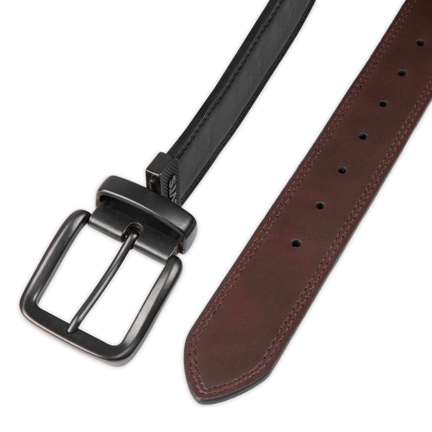 Levi's Men's Reversible Casual Jeans Belt, Black/Brown Casual, 36 (Waist 34)